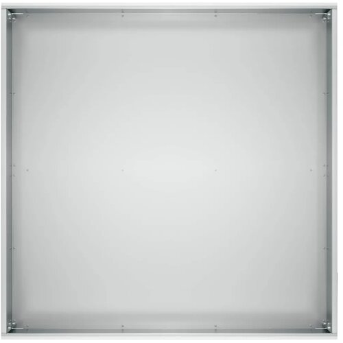  Vrtna saksija Srebrna 60 x 60 x 20 cm Pocinčani čelik - Pocinčani čelik 60 x 60 x 20 cm 1 Slike