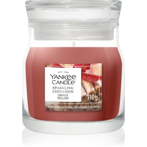 Yankee Candle Sparkling Cinnamon mirisna svijeća Signature 110 g Slike