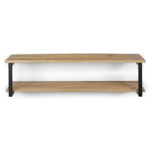 Spinder Design Crni/u prirodnoj boji metalni ormarić za cipele Marco &amp;ndash; Slike