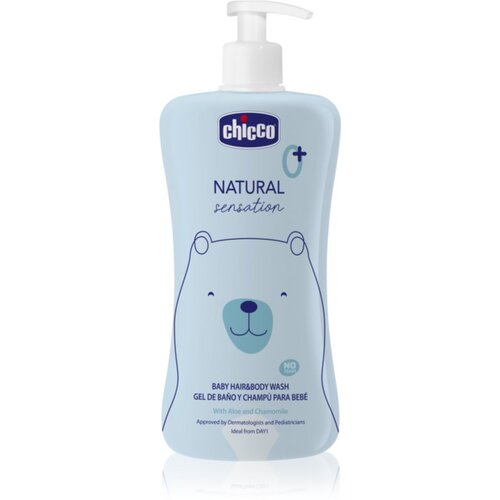 Chicco Natural Sensation Baby šampon i gel za tuširanje za djecu od rođenja 0+ 500 ml Cijene