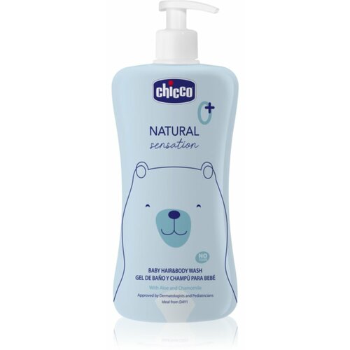 Chicco Natural Sensation Šampon I Kupka 500Ml Slike