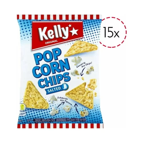 Kelly's POPCORNCHIPS soljen - 15 kosov