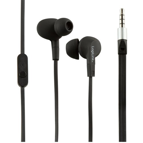 Logilink water resistant (IPX6) Stereo In-Ear headset, black Cene