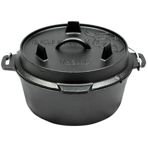 Valhal Outdoor okrogla litoželezna posoda 3.8L (VH3.8L) Cene