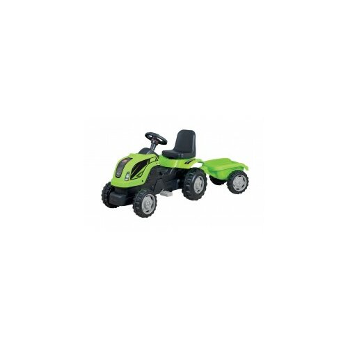 Traktor na pedale MMX sa prikolicom zelena Cene