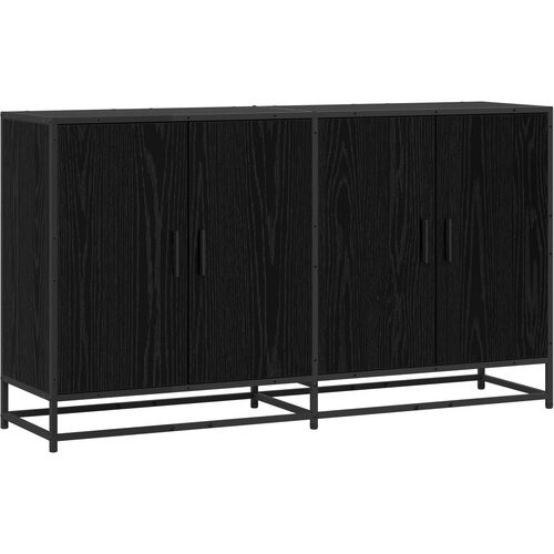  Kreveta Crni hrast 134 x 35 x 76 cm Konstruirano drvo Cene