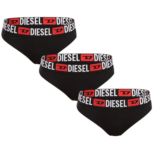 Diesel 3PACK women's thong multicolor