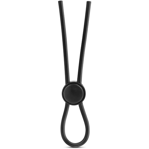 Blush stay hard silicone loop cock ring black