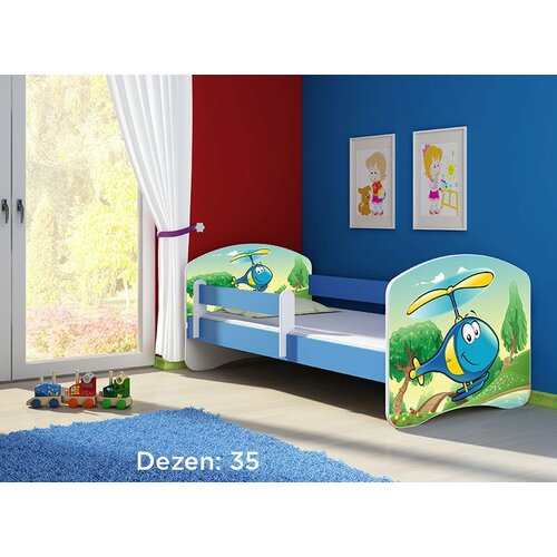 ACMA dečiji krevet II 140x70 + dušek 6 cm BLUE35 Cene