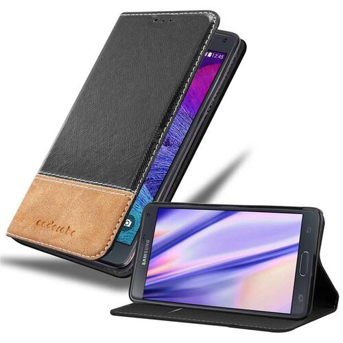 Cadorabo Case, združljiv s Samsungom v črno rjavi barvi - za&amp;scaron;čitni pokrov z magnetnim zapiranjem, stoječo funkcijo in režo za kartico, (20592151) Slike