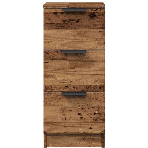 VidaXL Komoda boja staro drvo 30 x 30 x 70 cm od konstruiranog drva Slike