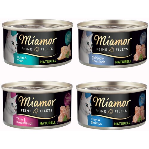  Probno pakiranje: Miamor Feine Filets Naturelle 12 x 80 g - Mije&scaron;ano pakiranje I Cijene
