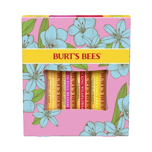 Burt's Bees "In Full Bloom" Lip Balm Set