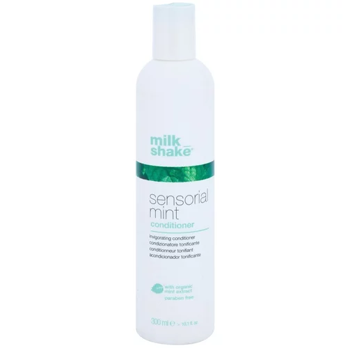 Milk Shake Sensorial Mint osvežilni balzam za lase brez parabenov 300 ml