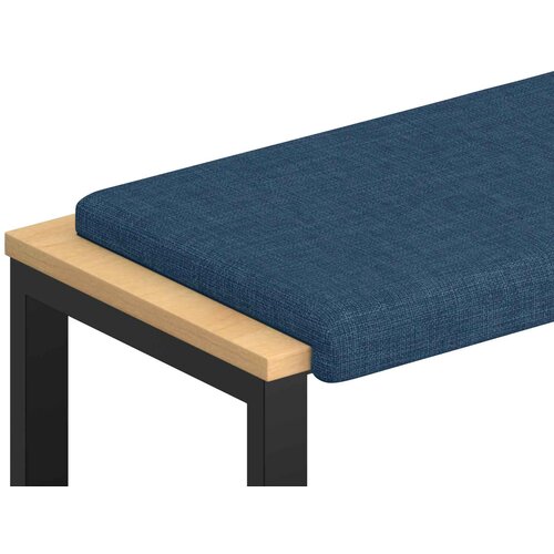  Jastučić za klupu Tkanina Plava Dubina 35 cm Slike