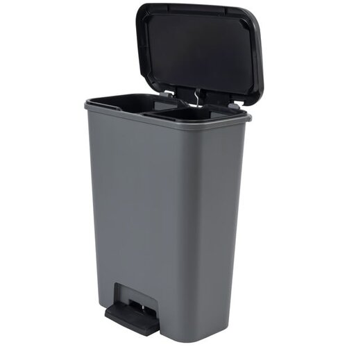 Curver Plastična kanta za razvrstani otpad s pedalom 23+23 l Compatta - Cijene