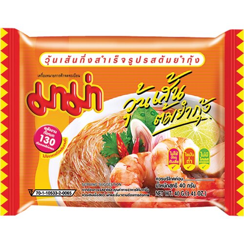  Insnta Bean Thread Glass Noodles - Tom Yum - 40 g Cene