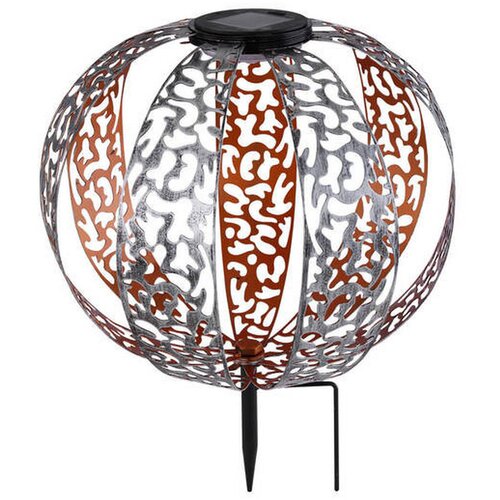 Globo Solarna svetilka Deko Metal (LED, ø30 cm, IP44, srebrna) Cene