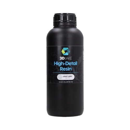 3DJAKE Resin High-Detail svetlo siva - 1.000 g Slike
