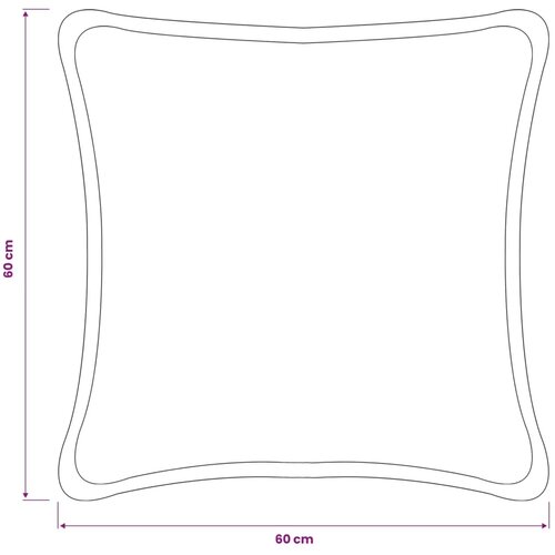  Presvlaka za jastuk 6 kom. HOUTEN Tamnosiva 60 x 60 cm Boucl&amp;eacute; - Tamnosiva 60 x 60 cm 6 Slike