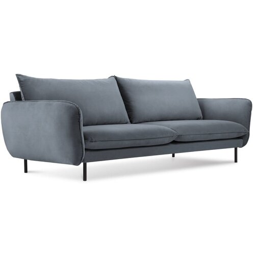 Cosmopolitan Design Siv žameten kavč Vienna, 230 cm Slike