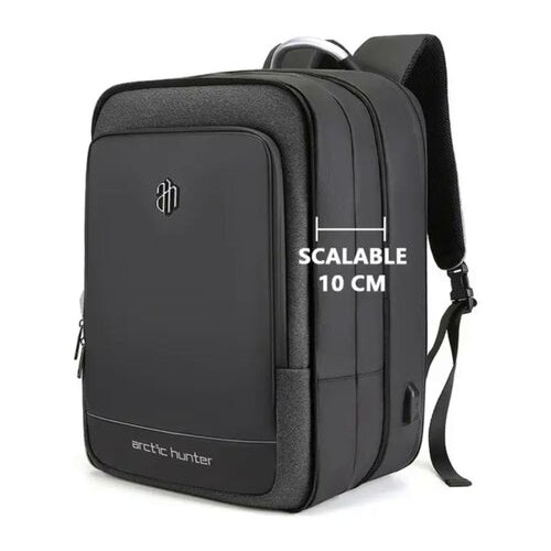 Artic Nahrbtnik za prenosnik Arctic Hunter B00227L | Kapaciteta 41 L, polnjenje prek USB-ja, proti kraji, vodoodporen, črn, (21332079) Cene
