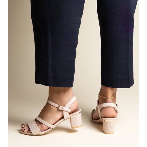 D/CEO Black sandals on a block heel Millo Cene