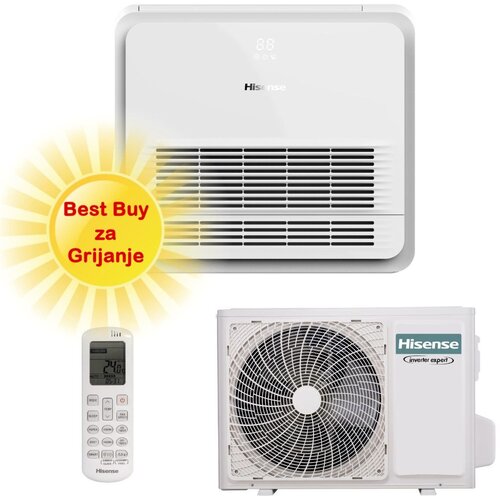 Hisense KLIMA UREĐAJ 4,8kW AKT-52UR4RSK4 - Podna AKT Inverter +, za prostor do 50m2, A++ energetska klasa, R-32 Cijene