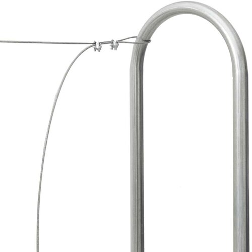 vidaXL stojalo za drva 250x25x150 cm pocinkano jeklo Cene