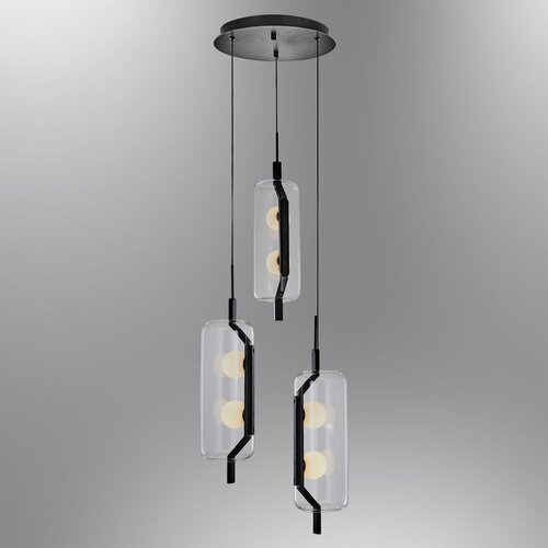 Opviq luster 3436-3A-19 crni Cene
