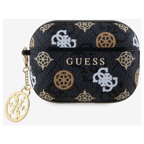 Guess PU 4G Peony Charm Pouzdro pro AirPods Pro 2 Black Ovitek Vijolična Cene
