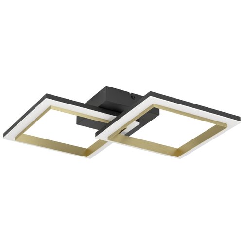 Eglo 901225-LED stropno svetlo sa prigu&amp;scaron;ivačem calliera LED/18,4W/230V crna/zlatna Slike