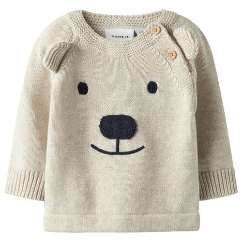 Name it pulover DR 13249098 NBMREADY LS KNIT F bež 74 Slike