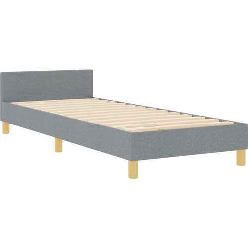 VidaXL Krevetna Okvir Svjetlosiva 80x200 cm Tkanina Slike