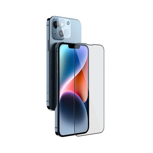 Nillkin Folija za zastitu ekrana glass 2u1 hd za iphone 14 plus (6.7) crna ( FL10463 ) Cene