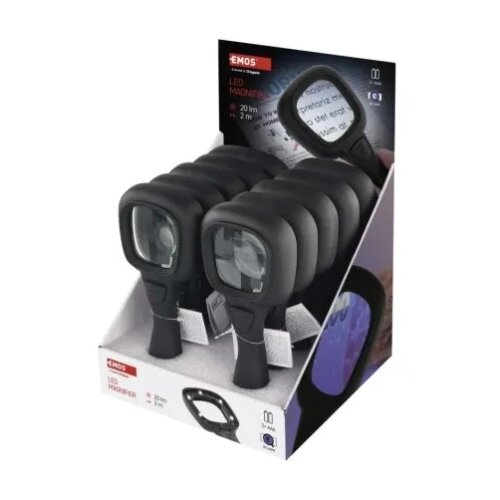 Emos p4717 ostale Lupa ručna sa led/uv svetlom 20lm 2xaa box 1/10 ( 3415 ) Cene