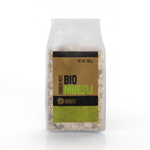 VanaVita Bio Musli 500 g hrskavo voće i semenke Slike