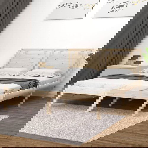  The Living Store Posteljni okvir iz trdne borovine 180x200 cm - Posteljni Okvir, (21501334) Slike