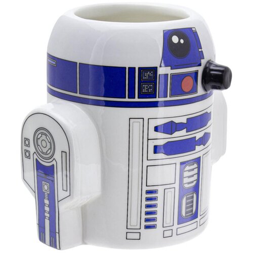 Paladone Star Wars R2D2 rastlinski lonec | Keramični sadilnik ali držalo za pisala | Uradno licenčno blago Marvel in namizni dekor, večbarvno, običajno, (21241577) Slike