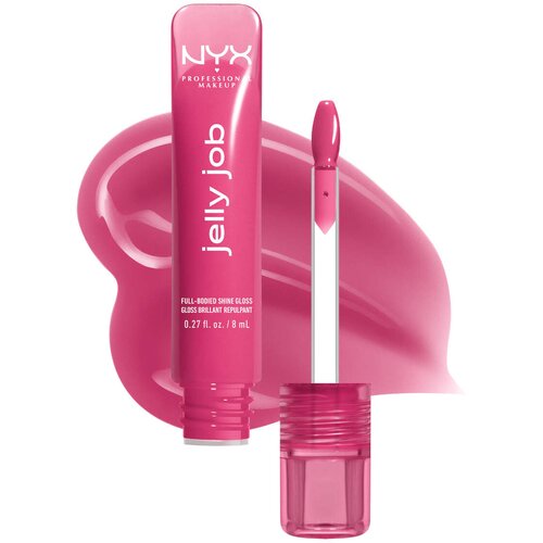 NYX Professional Makeup Jelly Job svetleči sijaj za ustnice z učinkom povečanja odtenek Jelly Jammin 7.5 ml Cene