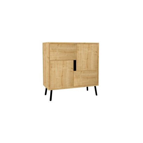 Hanah home vi&amp;scaron;enamenski ormar darien sapphire oak black wood Slike