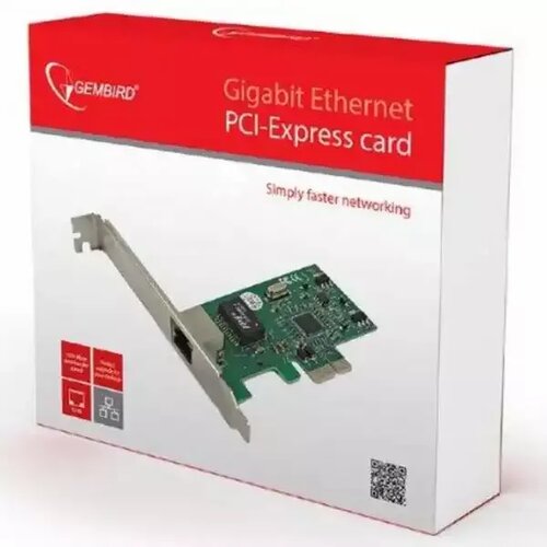 Gembird NIC-GX1 gigabit ethernet pci-ex card 10/100/1000 mrežna kartica Slike
