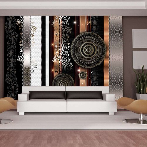  Samoljepljiva foto tapeta - Gold harmony of despair 98x70 Cene
