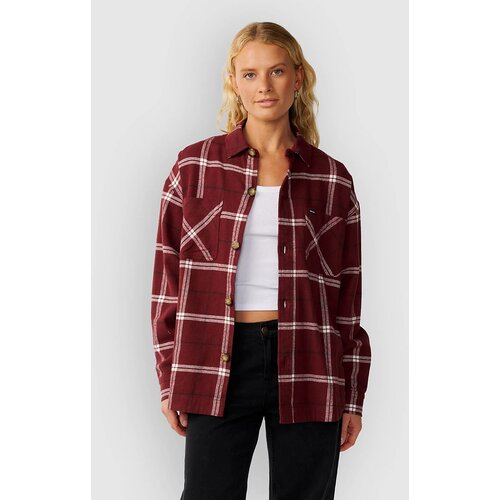 Rip Curl Venture Flannel Shirt dark plum Slike