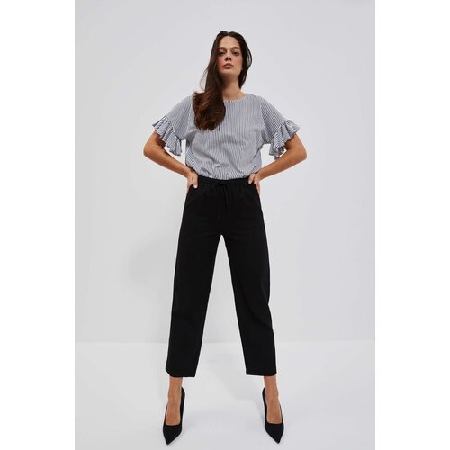 Marisse Women's Trousers L-Sp-4029 Black Cene