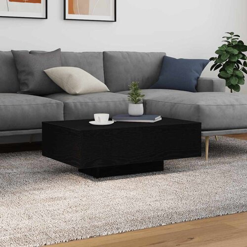  Kava Stol Crni hrast 85 x 55 x 31 cm Konstruirano drvo Cene