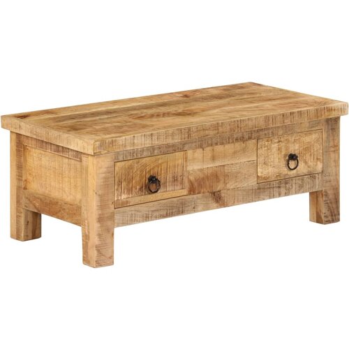 vidaXL stolić za kavu od masivnog drva manga 90 x 45 x 35 cm Cene