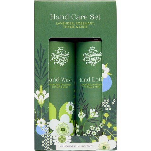 The Handmade Soap Company Hand Care Set - Hand Wash & Hand Lotion - Lavendel, Rosemary & Mint Cene