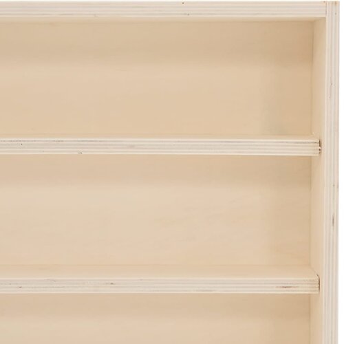  Drvena kolekcionarska vitrina s vratima 60x8,5x37 cm Slike