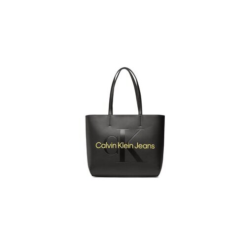 Calvin Klein Jeans Ročna torba Sculpted Shopper 29 Mono K60K610276 Črna Slike